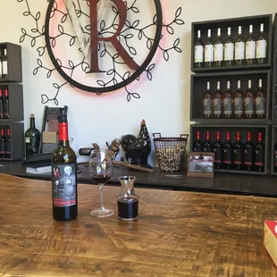 Tasting bar at Via Romano...