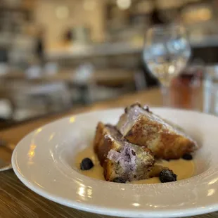 Blueberry Bread Pudding