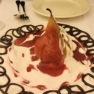 Poached Pear