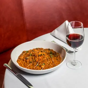 pasta dish, pasta, food