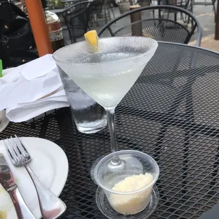 Cheers to our bartender! Best lemon drop cocktail