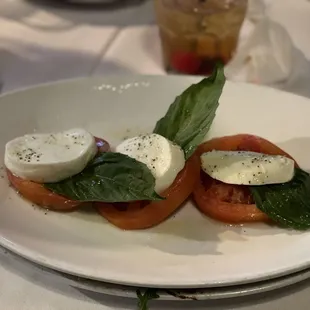 Caprese.  Simple and yum.