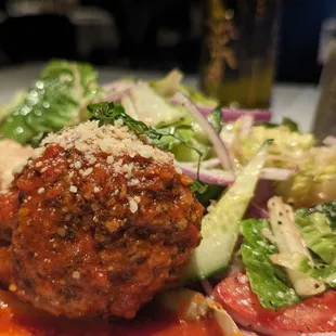 Meatball Salad