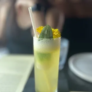 Ninalcoholic drink made with ginger beer - @rayz