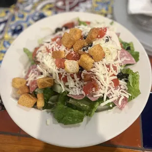 Fresh antipasto salad