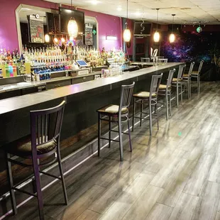 New bar area!