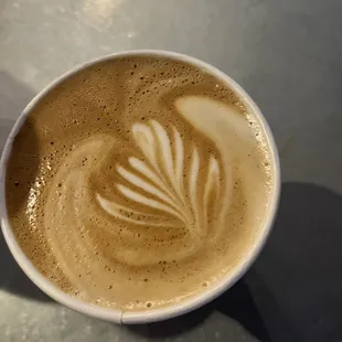Latte w an extra shot
