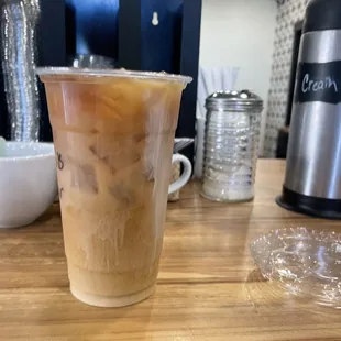 Large cold brew.