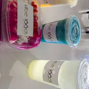 Piña colada , Blue Ginger, The Happy Belly, Pitaya Paradise