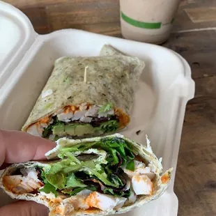 BBQ Chicken Wrap