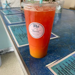 Bay breeze  Peach  pineapple