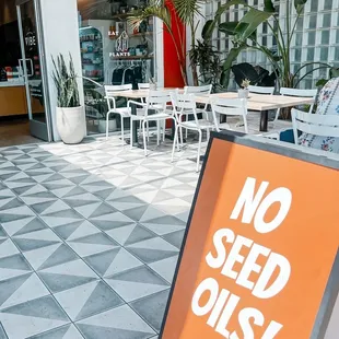 Patio: commitment to pure ingredients and delicious foods