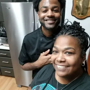 Me and best chef I know