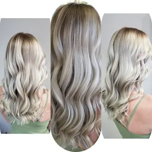 Hair by Tina #iceblonde