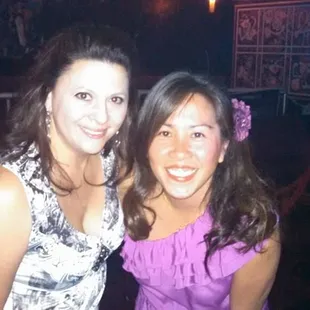 two women posing for a picture