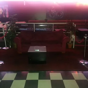 VIP Sections on Dance Floor Seats 3 to 4 People.
