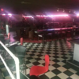 View From The Back Of Club.