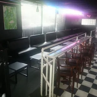 VIP Section In The Back Seats 16 People Can Accomondate 30 People.