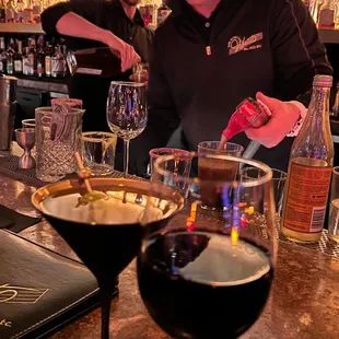 Great bartenders and service