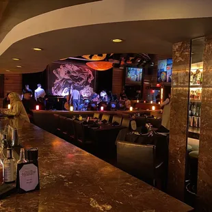 Bar area