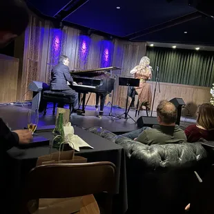 a man playing the piano