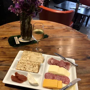 Cheese and charcuterie