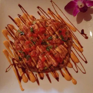 Spicy Tuna Pizza