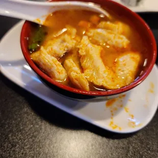 Chicken hot n sour soup