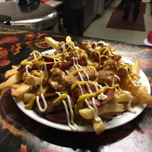 Salchipapas