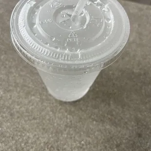 Sprite fountain drink.