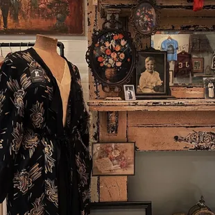 Women's robes and vintage ephemera