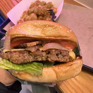 Smoky Bacon Vice Burger - Impossible pretty good!