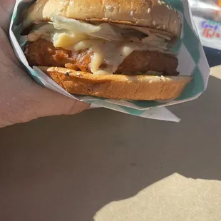 Chicken vice burger