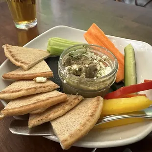 Hummus appetizer