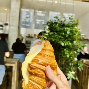 Bacon &amp; Cheese Croissant