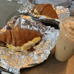 Bacon Egg and Cheese Croissant