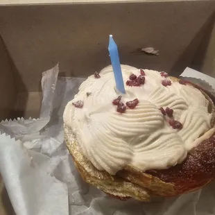 Strawberry Shortcake Crossaint