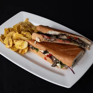 Portobello Mushroom Sandwich