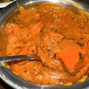 Chicken Mahkani, this was a first for me. Excellent!