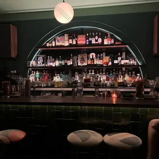 The bar is so cute!