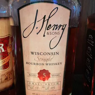 J. Henry Small Batch Bourbon