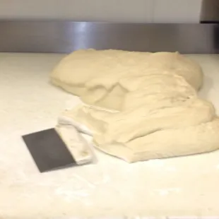 Our pizza dough is made fresh daily!