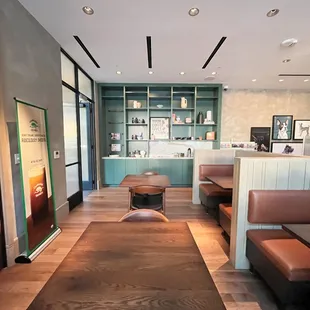a view of a coffee shop