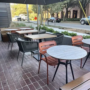 Outside patio