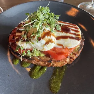Caprese Avocado Toast