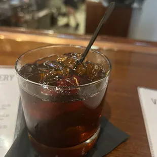 Cold brew old fashioned