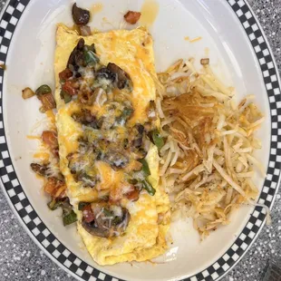 Veggie omelette