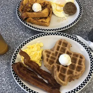 food, waffles