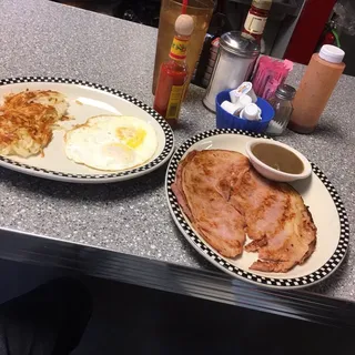Eggs N Country Pit Ham Steak