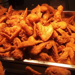 Southern Crispy Fried Whole Chicken Wings